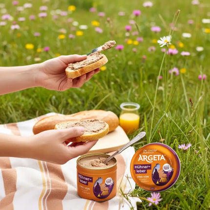 Argeta Hühnerleber Aufstrich 95g – Glutenfrei