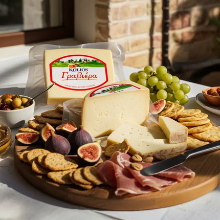 Hochwertiger griechischer Käse Graviera 250g