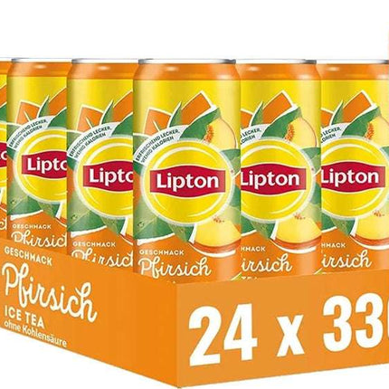 Lipton Ice Tea Pfirsich 330 ml – eine erfrischende Kombination aus feinem Schwarztee und dem fruchtigen Geschmack von saftigem Pfirsich. Mit einer angenehmen Süße und leichter Kohlensäure bietet er ein belebendes Genusserlebnis. Perfekt gekühlt genießen! Erhältlich bei GEtca GmbH.