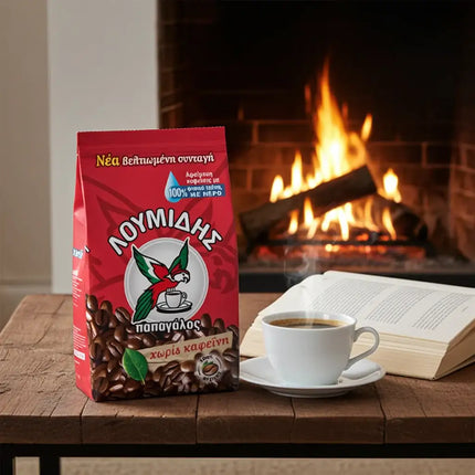 Loumidis Decaf – entkoffeinierter griechischer Kaffee für milden Genuss ohne Koffein