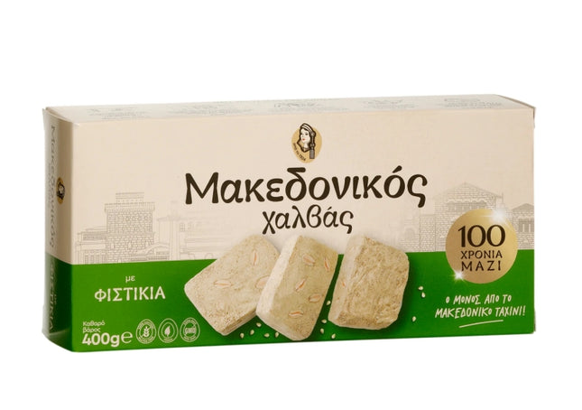 MAKEDONIKOS Halvas Erdnüsse Getca GmbH