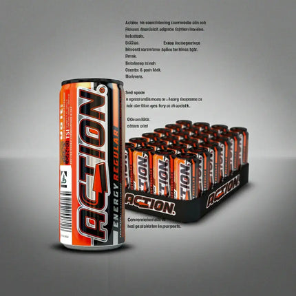 Action Energy Drink 24x0,25l zzgl. Pfand 6€