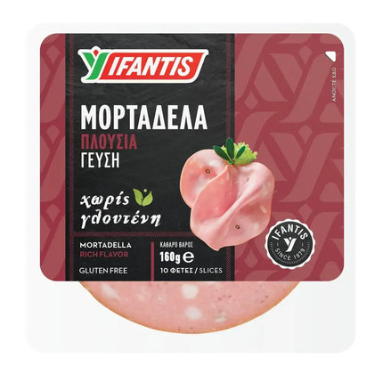 Mortadella in Scheiben (160g) Ifantis