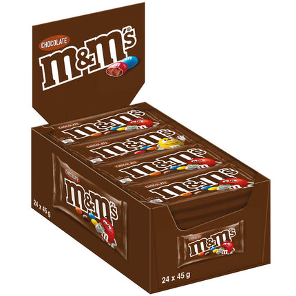 M&M's Schokolade – bunte, knackige Schokoladenlinsen mit zarter Milchschokolade im Inneren, angeboten von der GEtca GmbH. Perfekt für alle, die den klassischen, bunten Schokoladengenuss lieben.