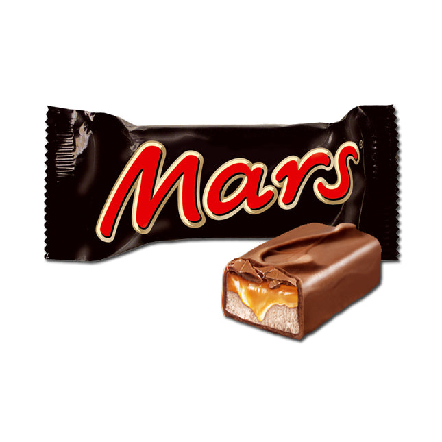 Mars Schokoriegel – köstlicher Schokoriegel mit zarter Karamell- und Nougatfüllung, umhüllt von Milchschokolade, angeboten von der GEtca GmbH. Perfekt für alle, die den klassischen Schokoladengenuss lieben.