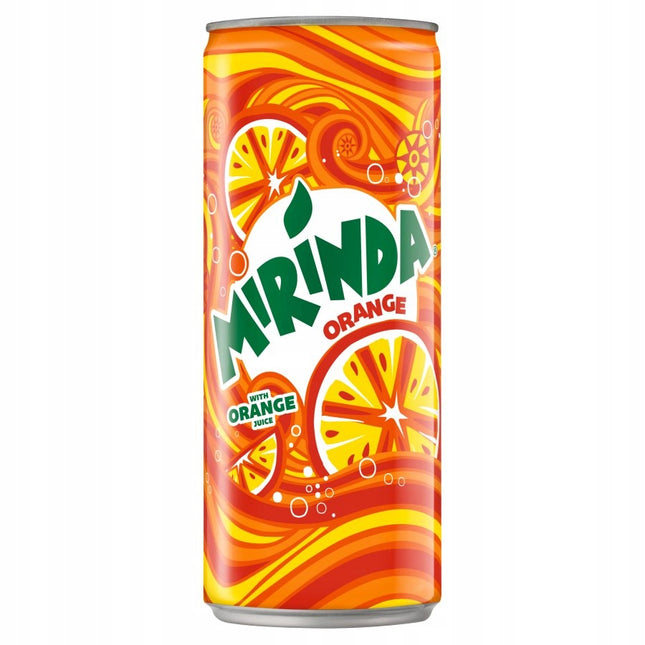 Mirinda Orange 330 ml ist eine spritzige Limonade mit intensivem Orangengeschmack. Sie enthält Kohlensäure und bietet eine fruchtige Erfrischung. Erhältlich bei GEtca GmbH.