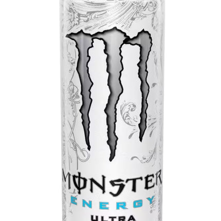 12er-Pack Monster Ultra White Energy (500 ml) – Klassischer Energy-Drink mit leichtem und erfrischendem Zitrusgeschmack, ganz ohne Zucker. Perfekt für eine belebende und frische Erfrischung. Angebot von GEtca GmbH.