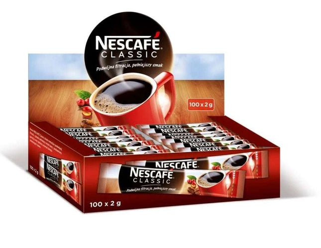 Nescafé Classic – kräftiger Instant-Kaffee mit einem intensiven Aroma und vollmundigem Geschmack, angeboten von der GEtca GmbH. Perfekt für alle, die einen schnellen und aromatischen Kaffeegenuss lieben!