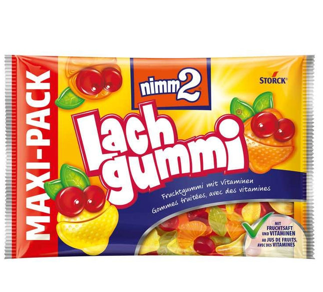 Nimm2 Lachgummi 100g sind fruchtige Gummibonbons mit Vitaminen, die für extra Naschspaß sorgen. Perfekt für alle, die eine leckere Kombination aus Fruchtgeschmack und Vitaminen genießen möchten! Das Produkt wird von der GEtca GmbH angeboten.