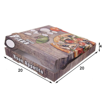 Pizzakarton NEW YORK 20x20x4,5 Getca GmbH