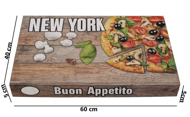 Pizzakarton NEW YORK 40x60x5 Getca GmbH