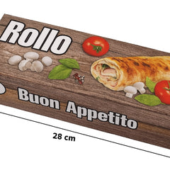 Pizzakarton Rollo 7x8x28 Getca GmbH
