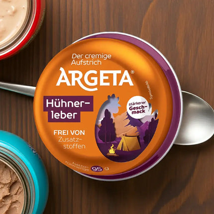 Argeta Hühnerleber Aufstrich 95g – Glutenfrei