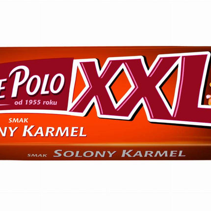 Die Packung Prince Polo XXL Salty Caramel 50g enthält einen knusprigen Waffelriegel mit köstlicher Karamellnote und einer feinen salzigen Nuance – perfekt für einen intensiven Genussmoment. Das Produkt wird von der GEtca GmbH angeboten.