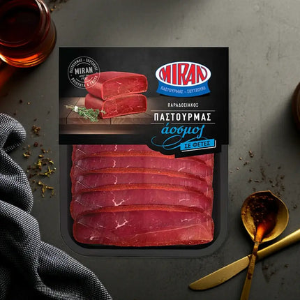 Miran Pastourma vom Rind 100g – Griechisch, geschnitten getca
