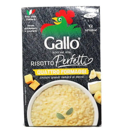 Gallo Risotto Perfetto Quattro Formaggi 175g Gluten Frei 