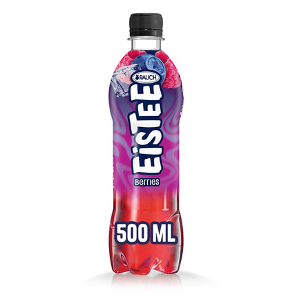 Rauch Eistee Berries 0,5 l Flasche – fruchtiger Eistee mit natürlichem Beerengeschmack in kompakter Aluminiumdose mit modernem Design, angeboten von Getca GmbH im Onlinehandel.