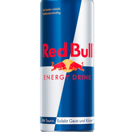 24er-Pack Red Bull Energy Drink Dosen (250 ml) – Belebender Energy-Drink mit klassischem Geschmack und Koffein-Kick. Perfekt für mehr Energie und Fokus. Angebot von GEtca GmbH.