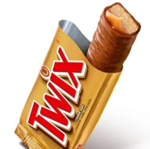 Twix Doppelriegel – knusprige Keksriegel mit cremigem Karamell, umhüllt von zarter Milchschokolade, angeboten von der GEtca GmbH. Perfekt für alle, die die klassische Kombination aus Keks, Karamell und Schokolade lieben.