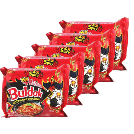 Buldak 2x Spicy Hot Chicken Flavour – 5x140g Getca GmbH