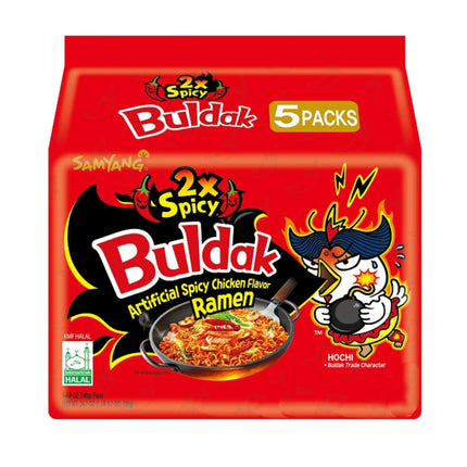 Buldak 2x Spicy Hot Chicken Flavour – 5x140g Getca GmbH