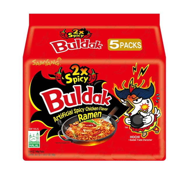 Buldak 2x Spicy Hot Chicken Flavour – 5x140g Getca GmbH