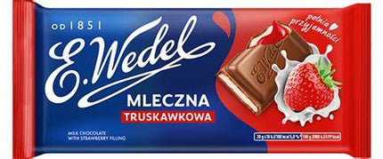 Die Packung Wedel Strawberry Chocolate 100g enthält zarte Schokolade mit einer fruchtigen Erdbeerfüllung – perfekt für einen harmonischen Genussmoment. Das Produkt wird von der GEtca GmbH angeboten.