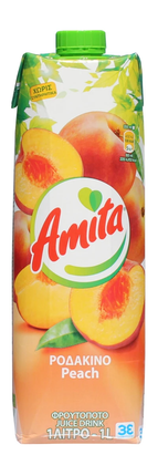 Amita Pfirsich Fruchtsaft 43% 1 Liter