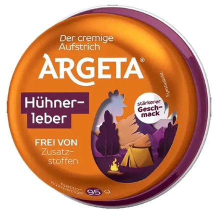 Argeta Hühnerleber Aufstrich 95g – Glutenfrei