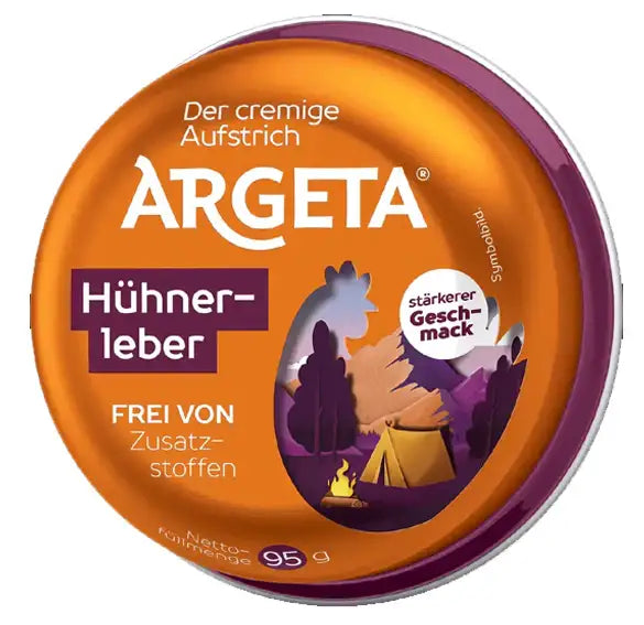 Argeta Hühnerleber Aufstrich 95g – Glutenfrei