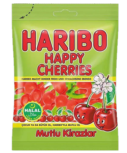 Haribo Happy Cherries  Kirschen Helal 100g