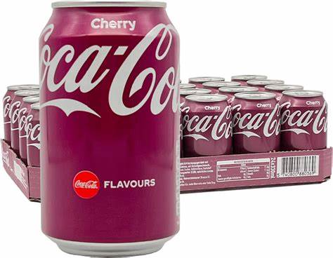 Coca-Cola Cherry 330 ml ist ein koffeinhaltiges Erfrischungsgetränk mit intensivem Kirschgeschmack. Es kombiniert die klassische Cola-Note mit einer fruchtigen Süße. Erhältlich bei GEtca GmbH.