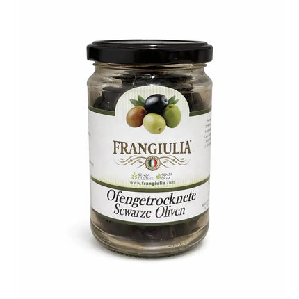 Frangiulia Ofengetrockneten Schwarzen Oliven 314ml
