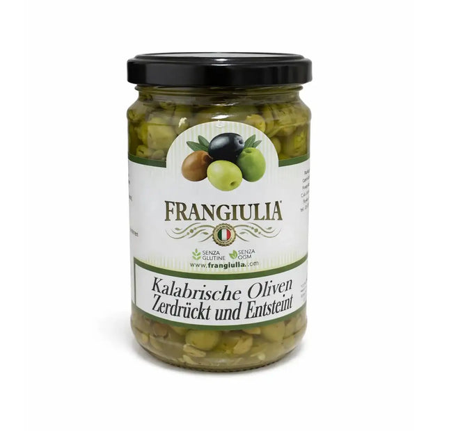 Frangiulia Kalabrischen Oliven – zerdrückt und entsteint 314ml