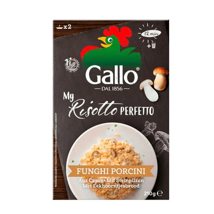 Gallo My Risotto Perfetto Funghi Porcini Mit Stein Pilzen 175g