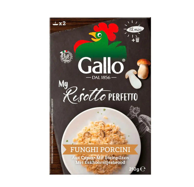 Gallo My Risotto Perfetto Funghi Porcini Mit Stein Pilzen 175g