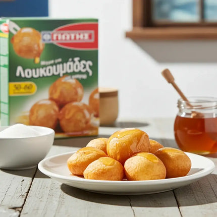 JOTIS Loukoumades Backmischung – Traditionelles griechisches Dessert für ca. 50–60 Stück
