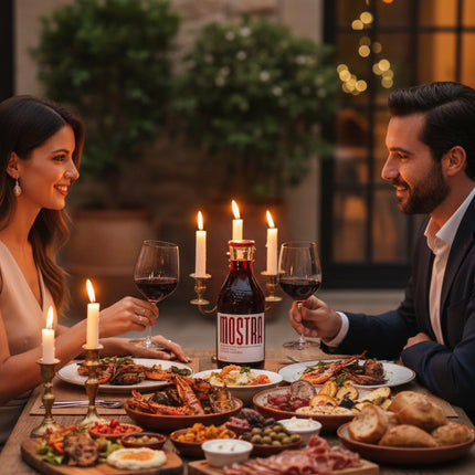 MOSTRA Rotwein 0,5 l mit 12,5 % Vol. – griechischer Rotwein mit ausgewogenem und vollmundigem Geschmack