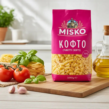 Griechische Nudeln MISKO Tubetti Kofto für Suppen und Eintöpfe