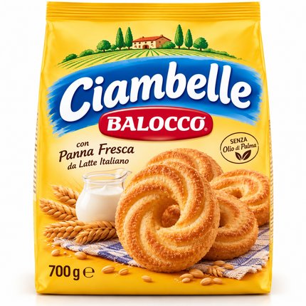 Biscotti Ciambelle Balocco 700 g