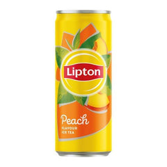 Lipton Ice Tea Pfirsich 330 ml ist ein erfrischendes Eisteegetränk mit mildem Pfirsichgeschmack. Es enthält Teeextrakt und ist teilweise mit Stevia gesüßt, wodurch es kalorienarm bleibt. Erhältlich bei GEtca GmbH.
