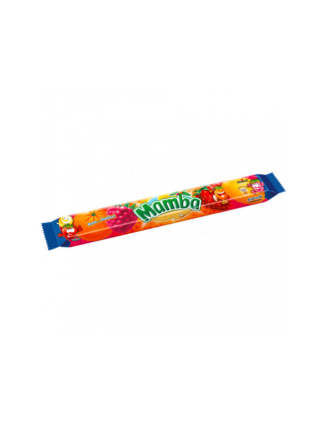 Mamba (4x26,5 g) – Fruchtige Kaubonbons in vier köstlichen Geschmacksrichtungen für abwechslungsreichen Naschspaß. Perfekt für unterwegs oder zum Teilen. Angebot von GEtca GmbH.
