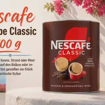 Nescafé 700g Glas – hochwertiger Instantkaffee mit vollem Aroma