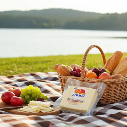 Hochwertiger griechischer Käse Schnittkäse 370g