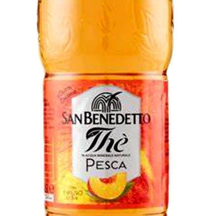 12er-Pack San Benedetto Pesca Eistee (500 ml) – Fruchtiger Pfirsich-Eistee mit angenehmer Süße. Perfekt für eine erfrischende Pause. Angebot von GEtca GmbH.