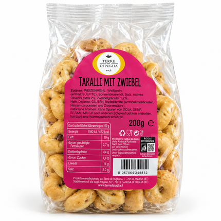 Taralli Cipolla 200 g 