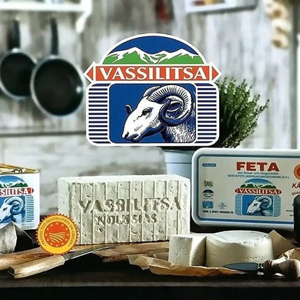 Original griechischer Feta Käse Vassilitsa 1kg traditionell