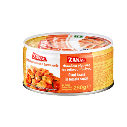 Getca  GmbH Zanae Gigantes Riesenbohnen in Tomatensoße 280 g Vegan